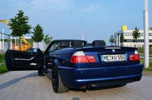 E46 Cabrio FL ///M-Paket Mysticblau Metallic - 3er BMW - E46