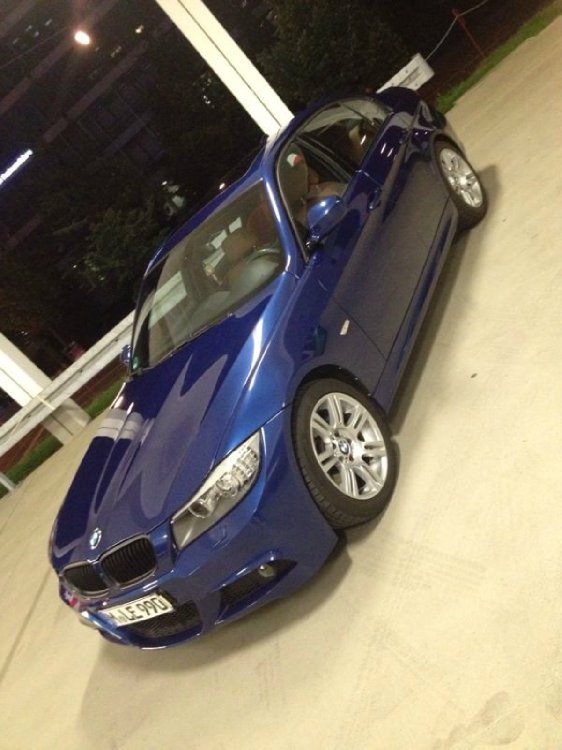 BMW-Syndikat Battle-Votes: BMW E90 320d LeMans Blau