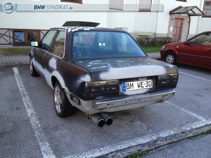 Polarweißer E30 327i katlos - 3er BMW - E30