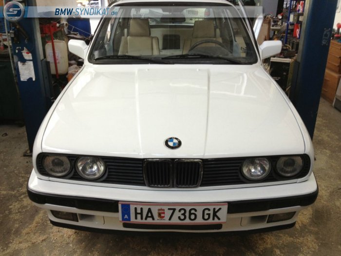 Polarweißer E30 327i katlos - 3er BMW - E30