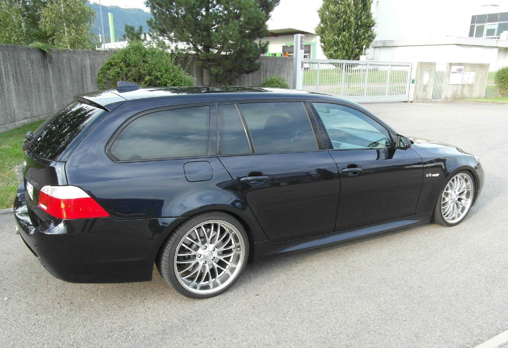 BMW 550i... einfach... schwarz - 5er BMW - E60 / E61