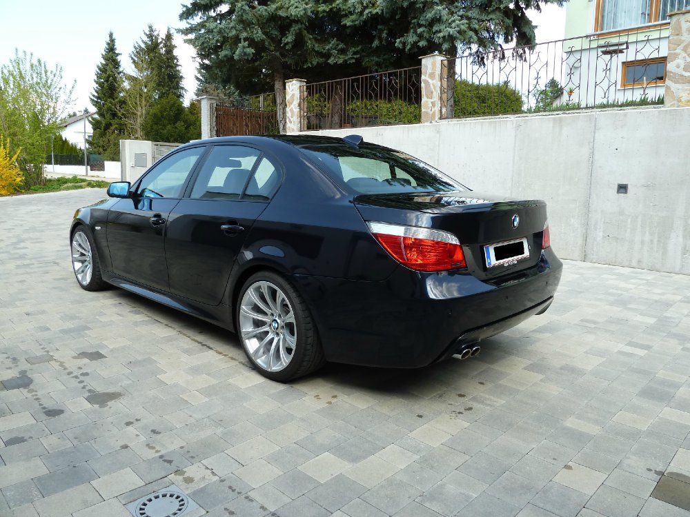 BMW E60 525dA, M-Paket, M166, Carbonschwarz - 5er BMW - E60 / E61