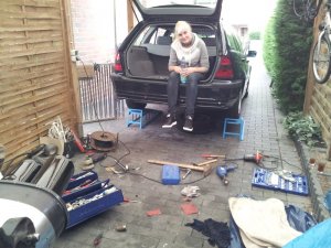 R.I.P. - 320i Touring Dunkelblau - R.I.P. - 3er BMW - E46