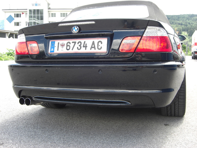 BMW E46 Individual carbonschwarz Cabrio FL - 3er BMW - E46