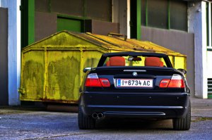 BMW E46 Individual carbonschwarz Cabrio FL - 3er BMW - E46