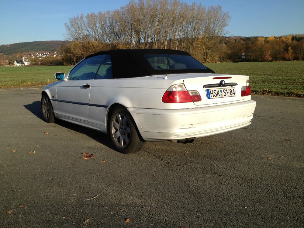 Mein E46 320CI jetzt in Matt-Weiss - 3er BMW - E46