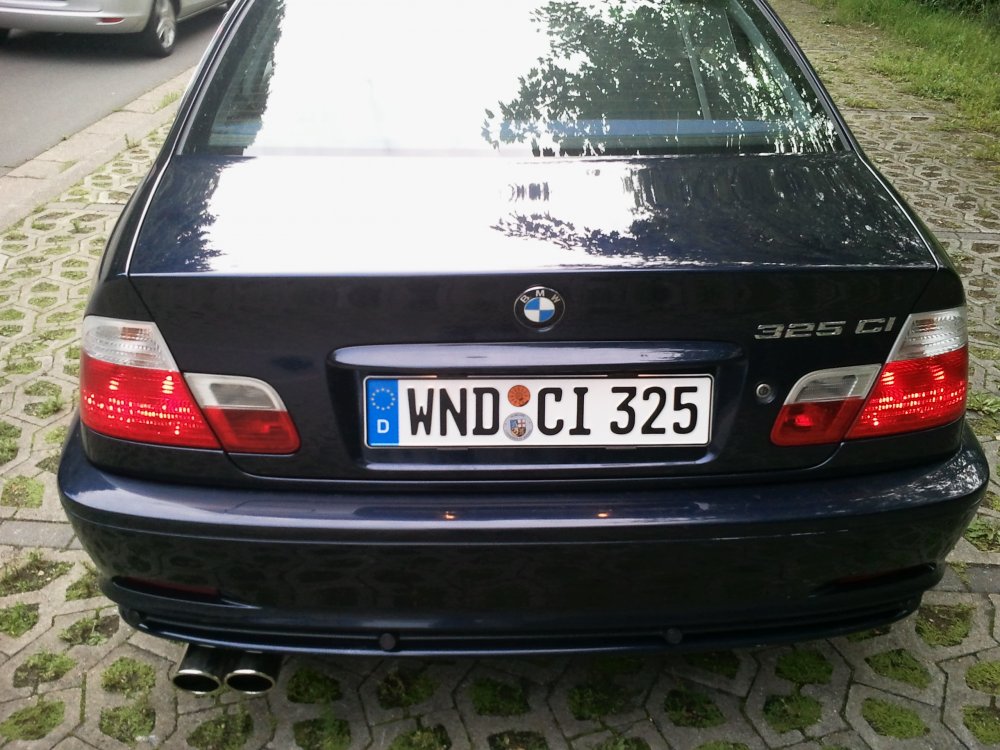** E46 325CI*Orientblau*Bastuck ** - 3er BMW - E46