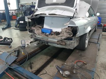 340i e36 v8 m60b40 swap Bagged - 3er BMW - E36