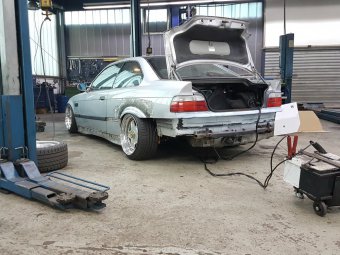 340i e36 v8 m60b40 swap Bagged - 3er BMW - E36