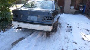 AK Society> Glanz Schwarz auf BBS - 3er BMW - E36