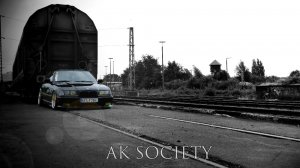 AK Society> Glanz Schwarz auf BBS - 3er BMW - E36