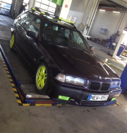 E36 325tds Techno violett - 3er BMW - E36