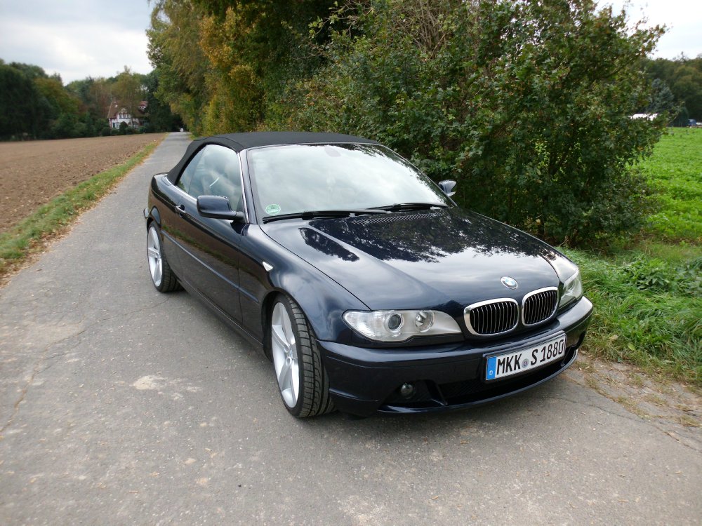 unser "blauer" mit 19" - 3er BMW - E46
