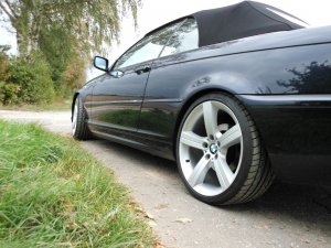 unser "blauer" mit 19" - 3er BMW - E46