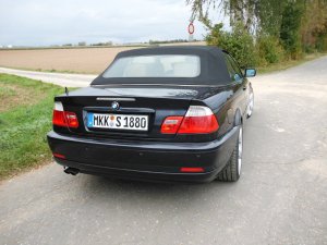 unser "blauer" mit 19" - 3er BMW - E46