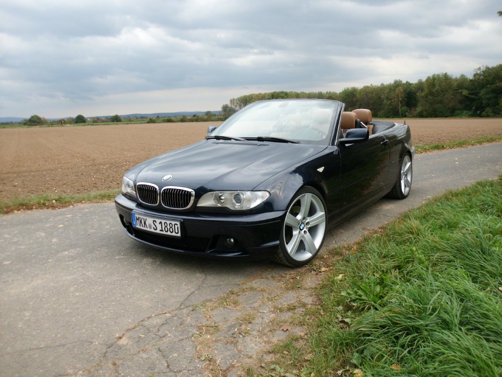 unser "blauer" mit 19" - 3er BMW - E46
