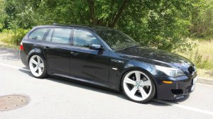 Dresden's 8 Zylinder 21zoll US M5 vorbei - 5er BMW - E60 / E61