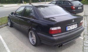 325i E36 Black - 3er BMW - E36