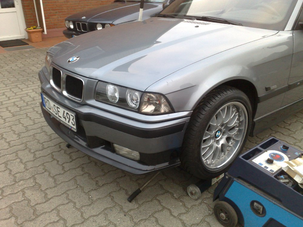 E36 Coupe Arktisgrau meets Cosmosschwarz Neuaufbau - 3er BMW - E36