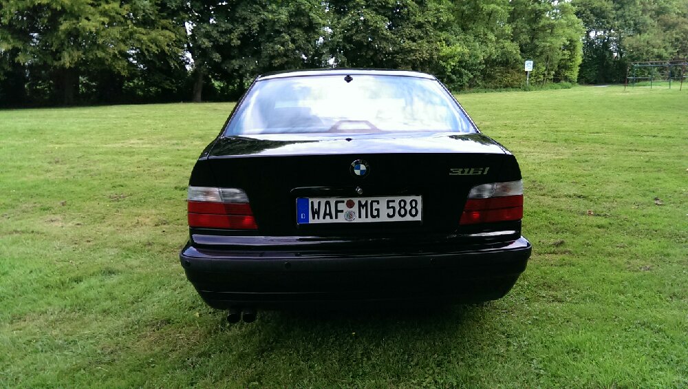 Bmw e36 323i schwarz II - 3er BMW - E36