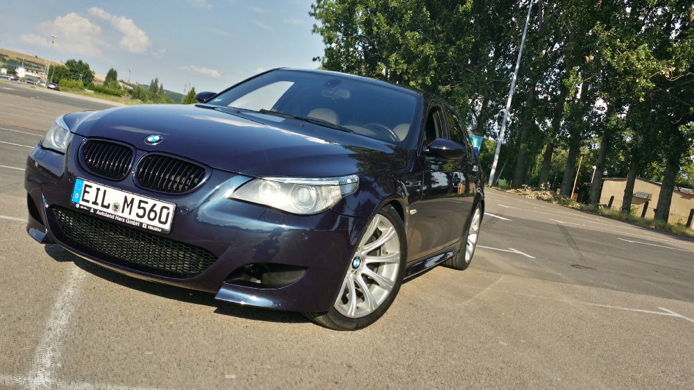 e60 M5 individual onyx blue.eisenmann.Vmax - 5er BMW - E60 / E61