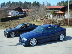 M-compact 323ti **Neue Felgen** - 3er BMW - E36