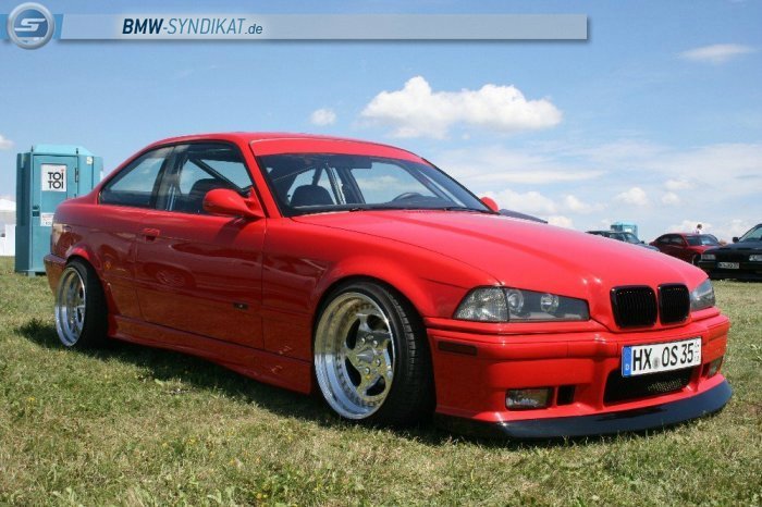 The red Devil - 3er BMW - E36