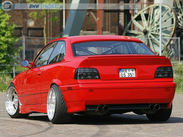 The red Devil - 3er BMW - E36