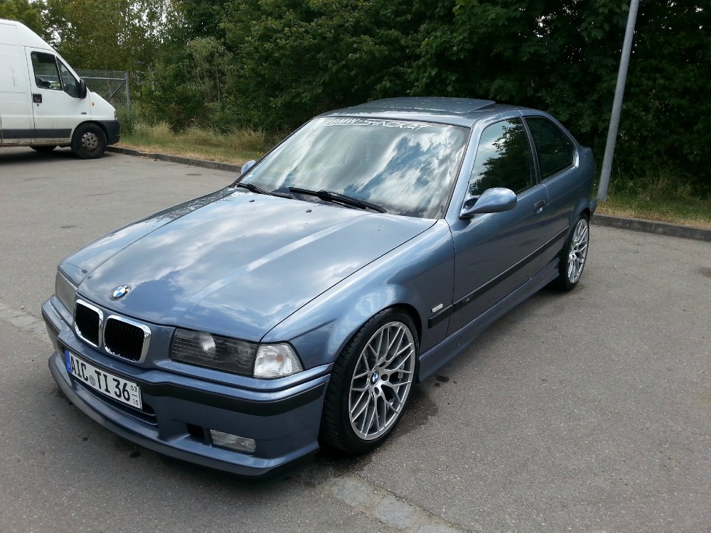 323ti Stahlblau 18" aka KaTI - 3er BMW - E36