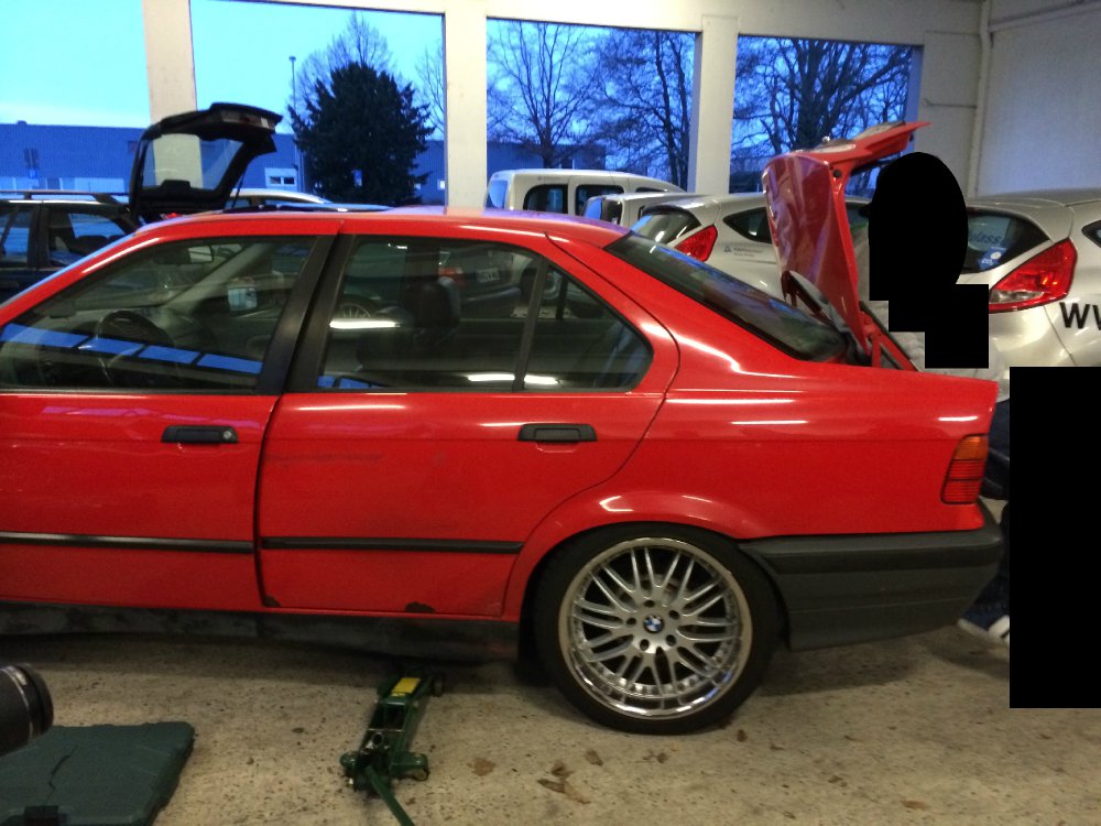 Grobaustelle 316i -> 323i - 3er BMW - E36