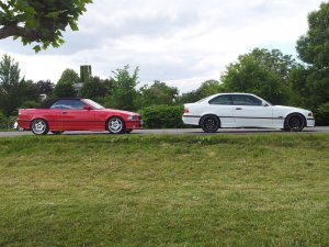 six pack in white - 3er BMW - E36