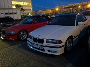 six pack in white - 3er BMW - E36