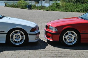 six pack in white - 3er BMW - E36