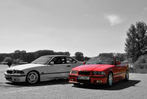 six pack in white - 3er BMW - E36