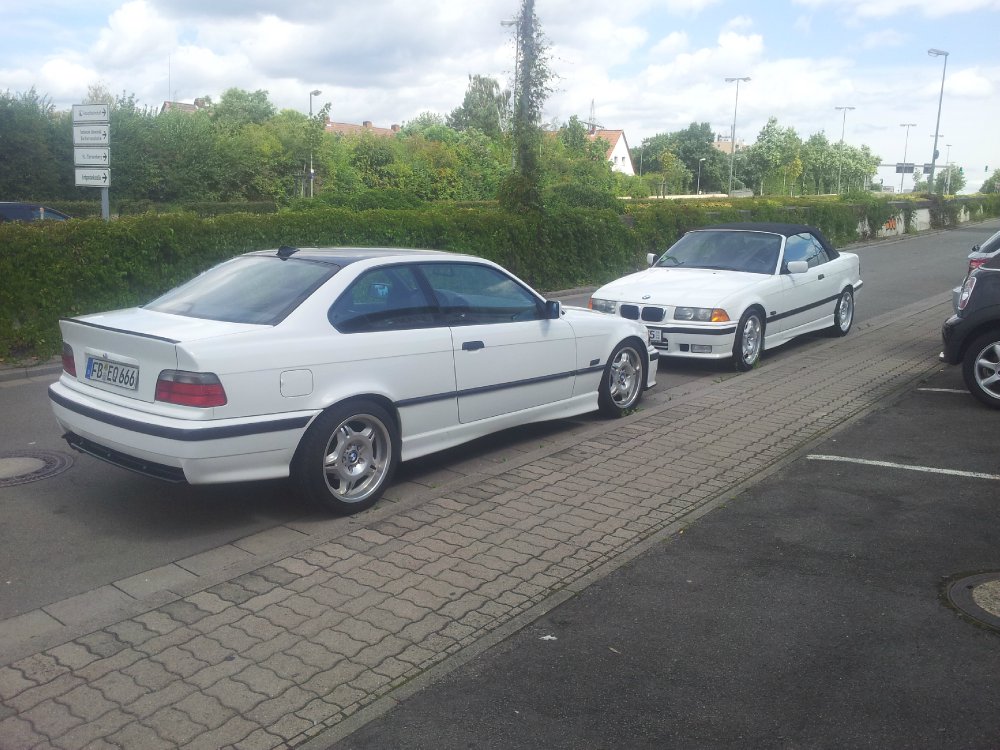 six pack in white - 3er BMW - E36