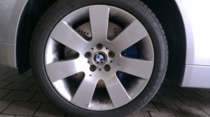 BMW Styling 128 Felge in 8x18 ET 20 mit Goodyear  Reifen in 245/40/18 montiert hinten Hier auf einem 5er BMW E60 545i (Limousine) Details zum Fahrzeug / Besitzer