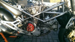 "Das Monster" Ducati Monster S4 SPS - Fremdfabrikate