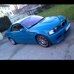 E46 M3 Cabrio, Laguna Blau - 3er BMW - E46