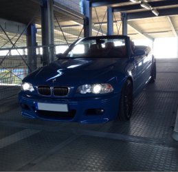 E46 M3 Cabrio, Laguna Blau - 3er BMW - E46