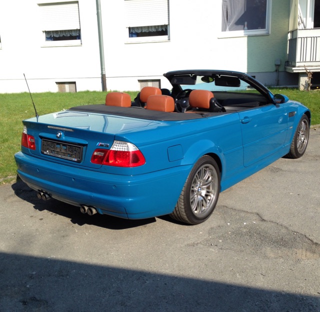 E46 M3 Cabrio, Laguna Blau - 3er BMW - E46