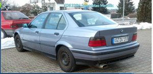 Samoablau Metallic 320iA - 3er BMW - E36 Samoablau Metallic 320iA - 3er BMW - E36