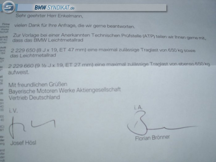 BMW-Syndikat Fotostorie