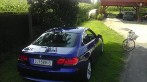 blue coupe - 3er BMW - E90 / E91 / E92 / E93