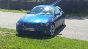 blue coupe - 3er BMW - E90 / E91 / E92 / E93
