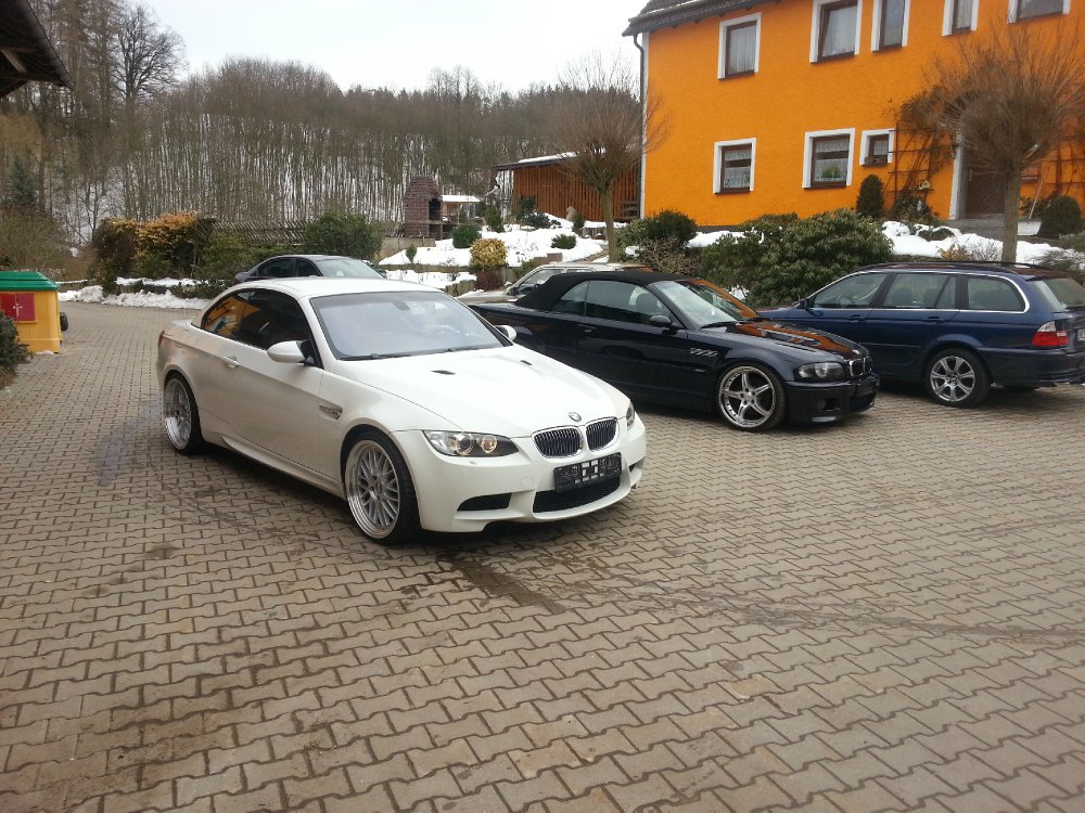 bmw e93 m3 cabrio traum in wei - 3er BMW - E90 / E91 / E92 / E93