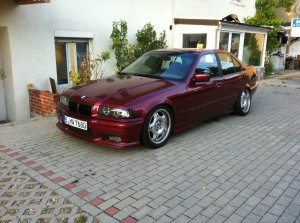 E36 Calypsorot mit Motorsport Felgen - 3er BMW - E36
