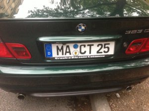 E46 323 CI ***Update: Bilder vom Autoradio - 3er BMW - E46
