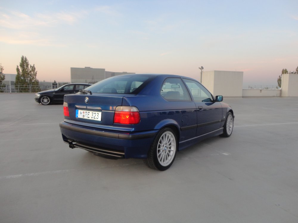 Mein Avusblauer 323ti *Gewinde*Neue felgen - 3er BMW - E36