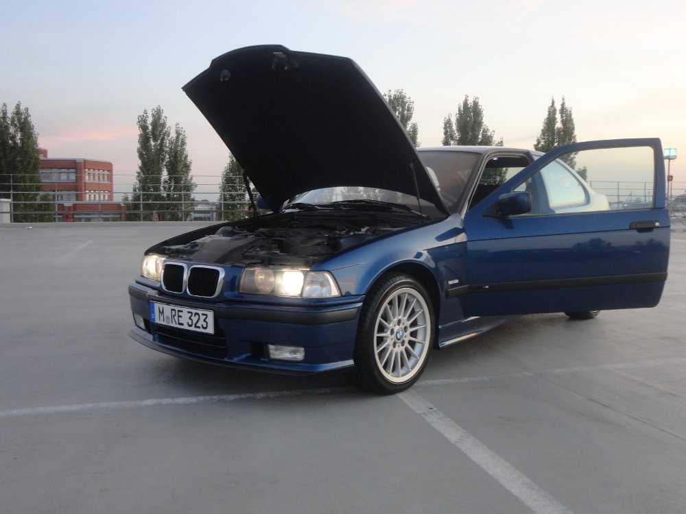 Mein Avusblauer 323ti *Gewinde*Neue felgen - 3er BMW - E36