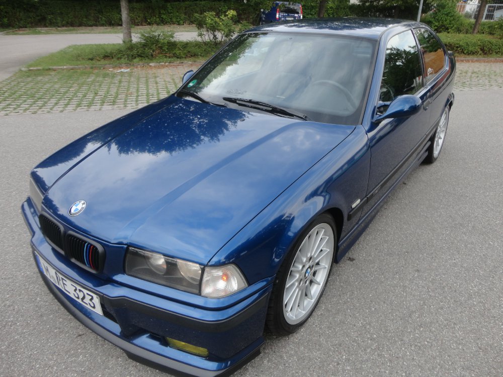 Mein Avusblauer 323ti *Gewinde*Neue felgen - 3er BMW - E36